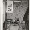Corner of kitchen in farm home of FSA (Farm Security Administration) client near Bradford, Vermont. Orange County