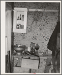 Corner of kitchen in farm home of FSA (Farm Security Administration) client near Bradford, Vermont. Orange County