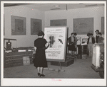 FSA (Farm Security Administration) exhibit at state fair. Dallas, Texas