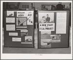FSA (Farm Security Administration) exhibit at state fair. Dallas, Texas