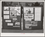 FSA (Farm Security Administration) exhibit at state fair. Dallas, Texas