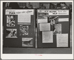 FSA (Farm Security Administration) exhibit at state fair. Dallas, Texas
