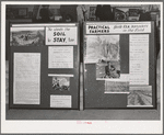 FSA (Farm Security Administration) exhibit at state fair. Dallas, Texas