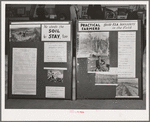 FSA (Farm Security Administration) exhibit at state fair. Dallas, Texas