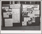 FSA (Farm Security Administration) exhibit at state fair. Dallas, Texas