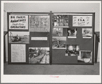 FSA (Farm Security Administration) exhibit at state fair. Dallas, Texas
