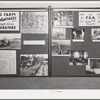 FSA (Farm Security Administration) exhibit at state fair. Dallas, Texas