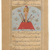 A mechanical device shaped like a throne with a pillar in the middle. When the platform is shaken, the pillar shakes and a statue placed on the pillar plays a musical instrument