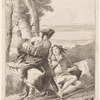 Angelika and Medoro Writing their Names on a Tree