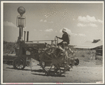 Stortz cotton plantation, Arkansas. Tractor and operator