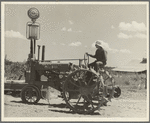 Stortz cotton plantation, Arkansas. Tractor and operator