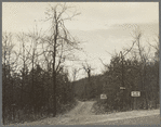 Road to Corbin Hollow from Skyline Drive. Shenandoah National Park, Virginia