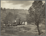 A house in the village of Nethers. Shenandoah National Park, Virginia