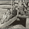 Children whose family will be resettled on new land. Shenandoah National Park, Virginia