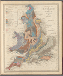 Geological map of England and Wales