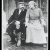 Paul Lipson and Mimi Randolph in the stage production Fiddler on the Roof