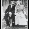 Paul Lipson and Mimi Randolph in the stage production Fiddler on the Roof