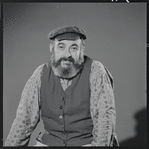 Paul Lipson in publicity photo for the stage production Fiddler on the Roof
