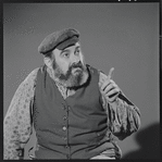 Paul Lipson in publicity for the stage production Fiddler on the Roof