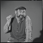 Paul Lipson in publicity photo for the stage production Fiddler on the Roof
