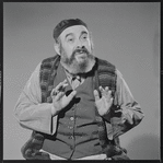 Paul Lipson in publicity photo for the stage production Fiddler on the Roof