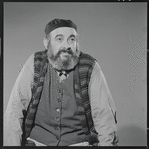 Paul Lipson in publicity for the stage production Fiddler on the Roof