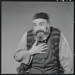 Paul Lipson in publicity photo for the stage production Fiddler on the Roof