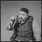 Paul Lipson in publicity for the stage production Fiddler on the Roof