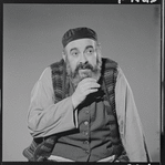 Paul Lipson in publicity for the stage production Fiddler on the Roof