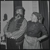 Paul Lipson and Mimi Randolph in publicity for the stage production Fiddler on the Roof