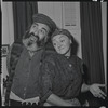 Paul Lipson and Mimi Randolph in publicity for the stage production Fiddler on the Roof