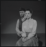 Performers in publicity photo for the stage production Fiddler on the Roof