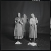 Adele Paige, Helena Grenot, and Christine Andreas in publicity for the stage production Fiddler on the Roof