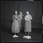 Adele Paige, Helena Grenot, and Christine Andreas in publicity for the stage production Fiddler on the Roof