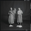 Adele Paige, Helena Grenot, and Christine Andreas in publicity for the stage production Fiddler on the Roof