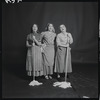 Adele Paige, Helena Grenot, and Christine Andreas in publicity for the stage production Fiddler on the Roof