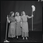 Adele Paige, Helena Grenot, and Christine Andreas in publicity for the stage production Fiddler on the Roof