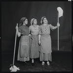 Adele Paige, Helena Grenot, and Christine Andreas in publicity for the stage production Fiddler on the Roof