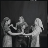 Adele Paige, Helena Grenot, Christine Andreas, and Dan Cartagena in publicity for the stage production Fiddler on the Roof