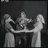 Adele Paige, Helena Grenot, Christine Andreas, and Dan Cartagena in publicity for the stage production Fiddler on the Roof