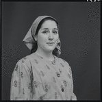 Helena Grenot in publicity for the stage production Fiddler on the Roof