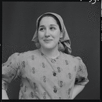 Helena Grenot in publicity for the stage production Fiddler on the Roof