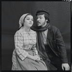 Christine Andreas and Keith Baker in publicity for the stage production Fiddler on the Roof