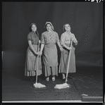 Adele Paige, Helena Grenot, and Christine Andreas in publicity for the stage production Fiddler on the Roof