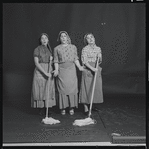 Adele Paige, Helena Grenot, and Christine Andreas in publicity for the stage production Fiddler on the Roof