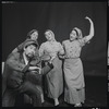 Adele Paige, Christine Andreas, Helena Grenot, and Dan Cartagena in publicity for the stage production Fiddler on the Roof