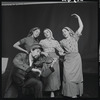 Adele Paige, Christine Andreas, Helena Grenot, and Dan Cartagena in publicity for the stage production Fiddler on the Roof