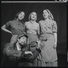 Adele Paige, Christine Andreas, Helena Grenot, and Dan Cartagena in publicity for the stage production Fiddler on the Roof