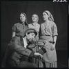 Adele Paige, Christine Andreas, Helena Grenot, and Dan Cartagena in publicity for the stage production Fiddler on the Roof