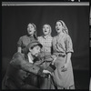 Adele Paige, Christine Andreas, Helena Grenot, and Dan Cartagena in publicity for the stage production Fiddler on the Roof